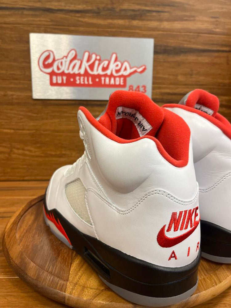 Jordan 5 Retro Fire Red Silver Tongue (2020)