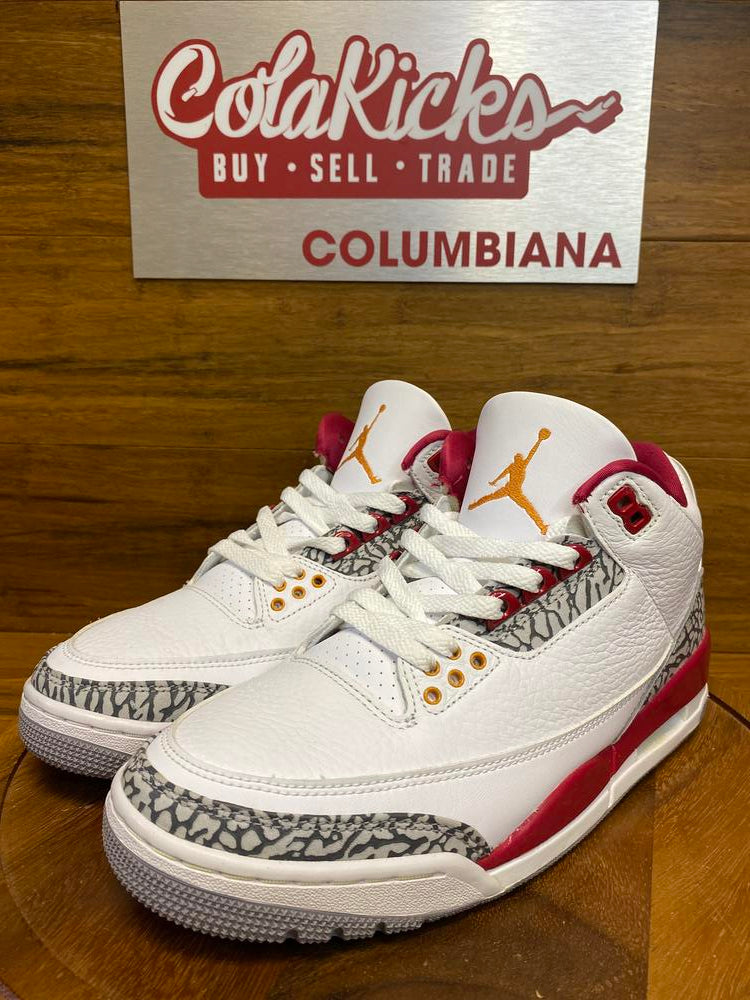 Jordan 3 Retro Cardinal Red