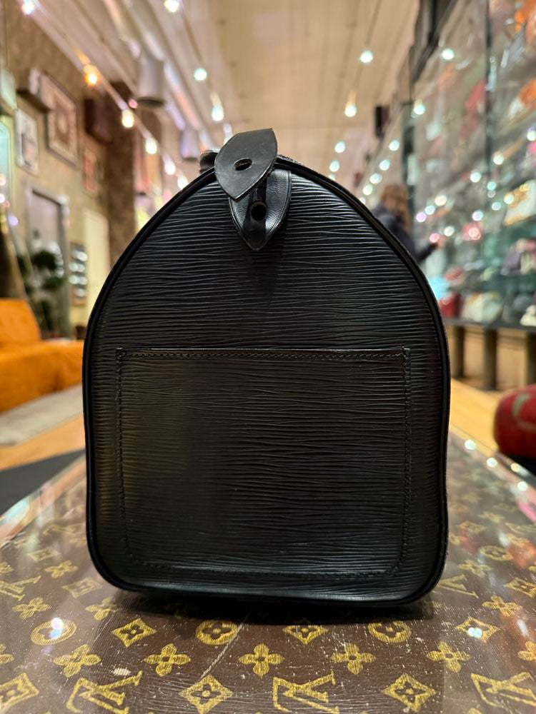 Louis Vuitton Black Epi Speedy 30