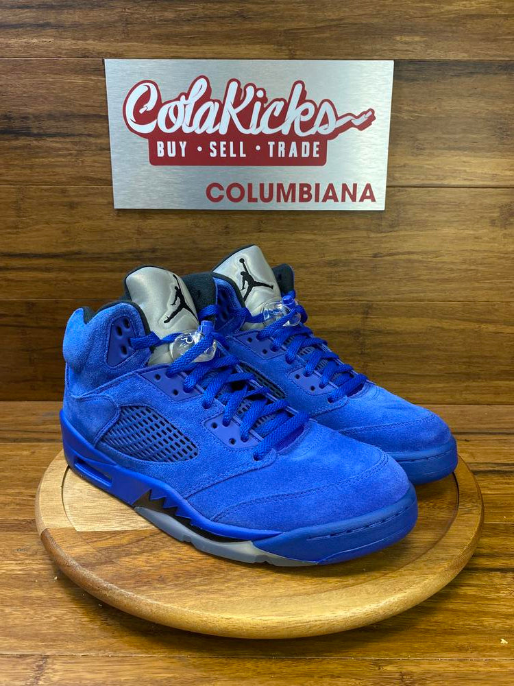 Jordan 5 Retro Blue Suede