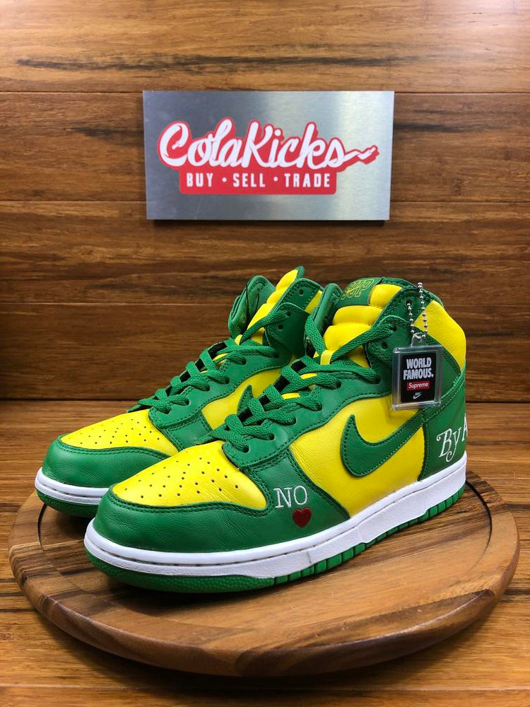 Nike SB Dunk High Supreme By Any Means Brazil