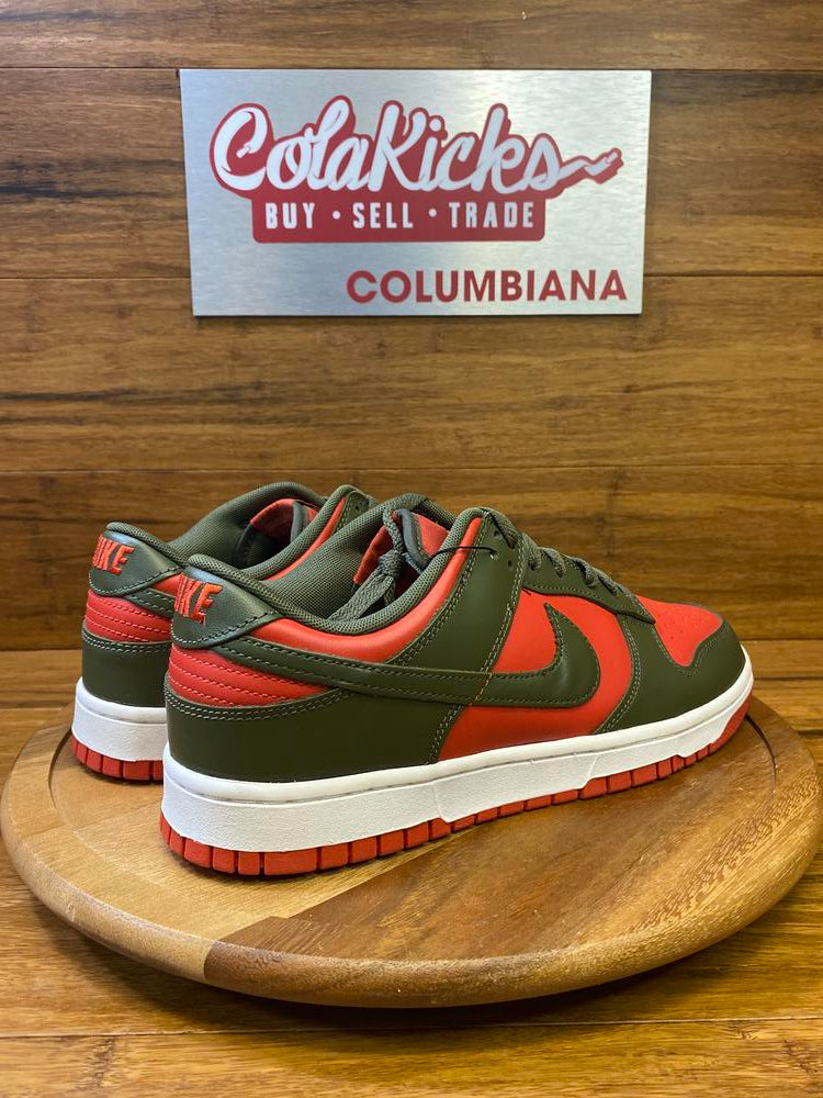 Nike Dunk Low Mystic Red Cargo Khaki