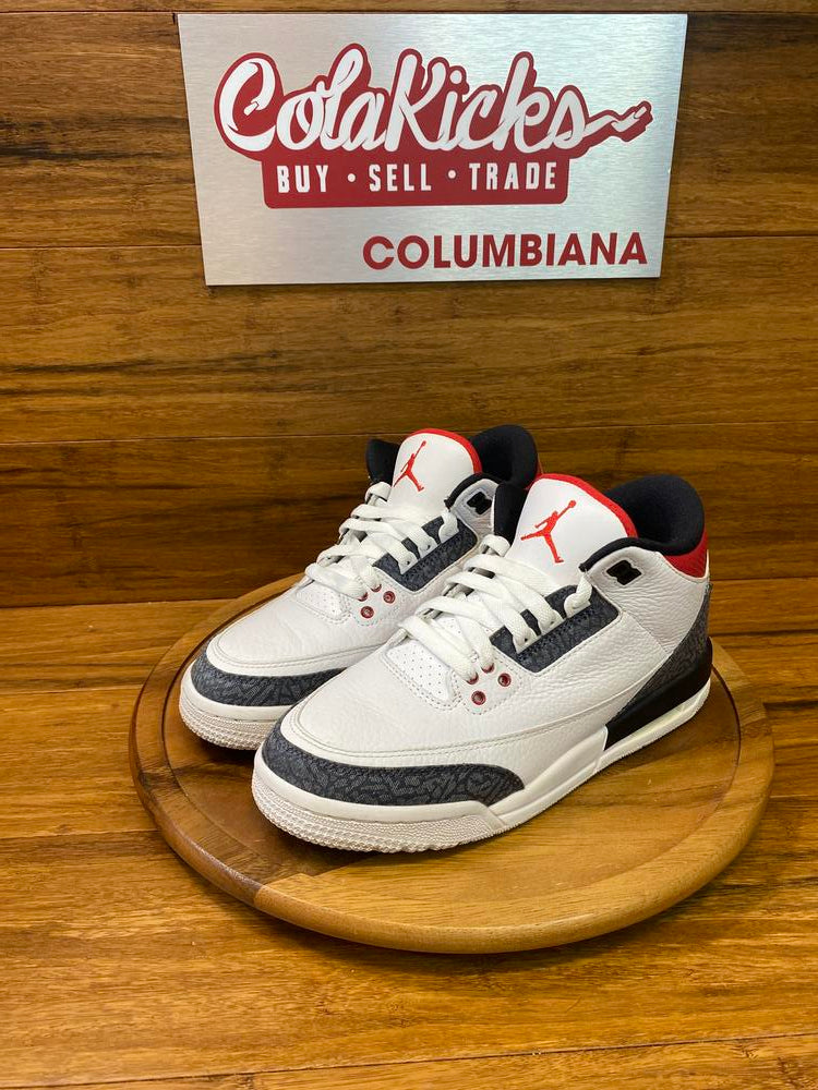 Jordan 3 Retro SE Fire Red Denim (GS)