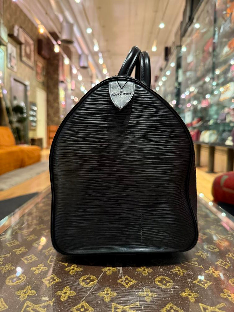 Louis Vuitton Black Epi Speedy 30