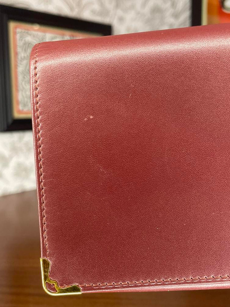 Cartier Red Long Wallet