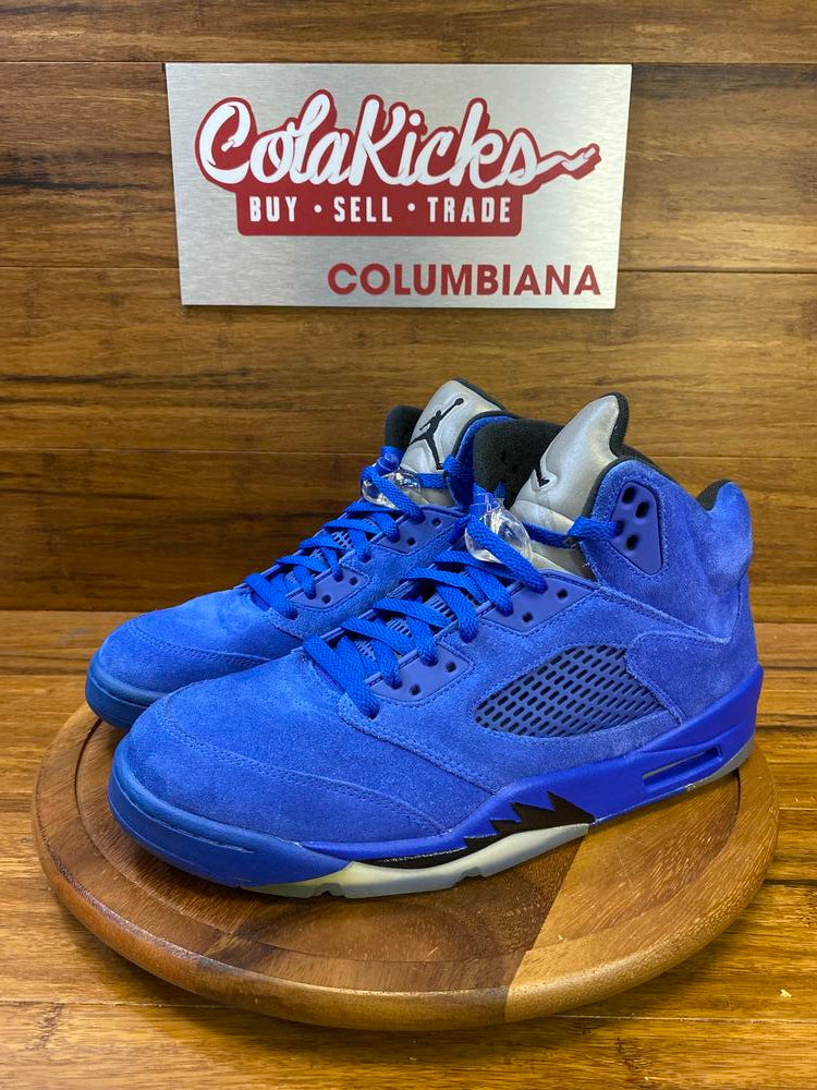 Jordan 5 Retro Blue Suede