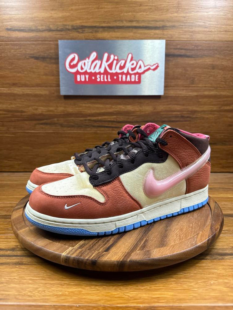 Nike Dunk Mid Social Status Free Lunch Chocolate Milk