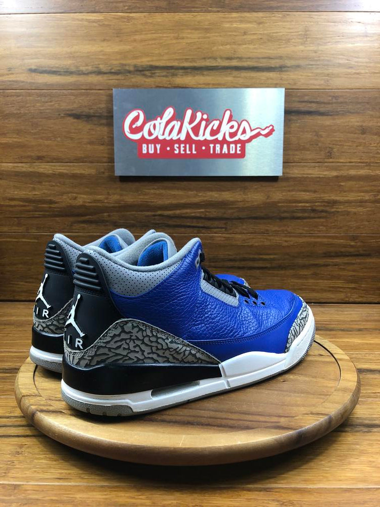 Jordan 3 Retro Varsity Royal Cement