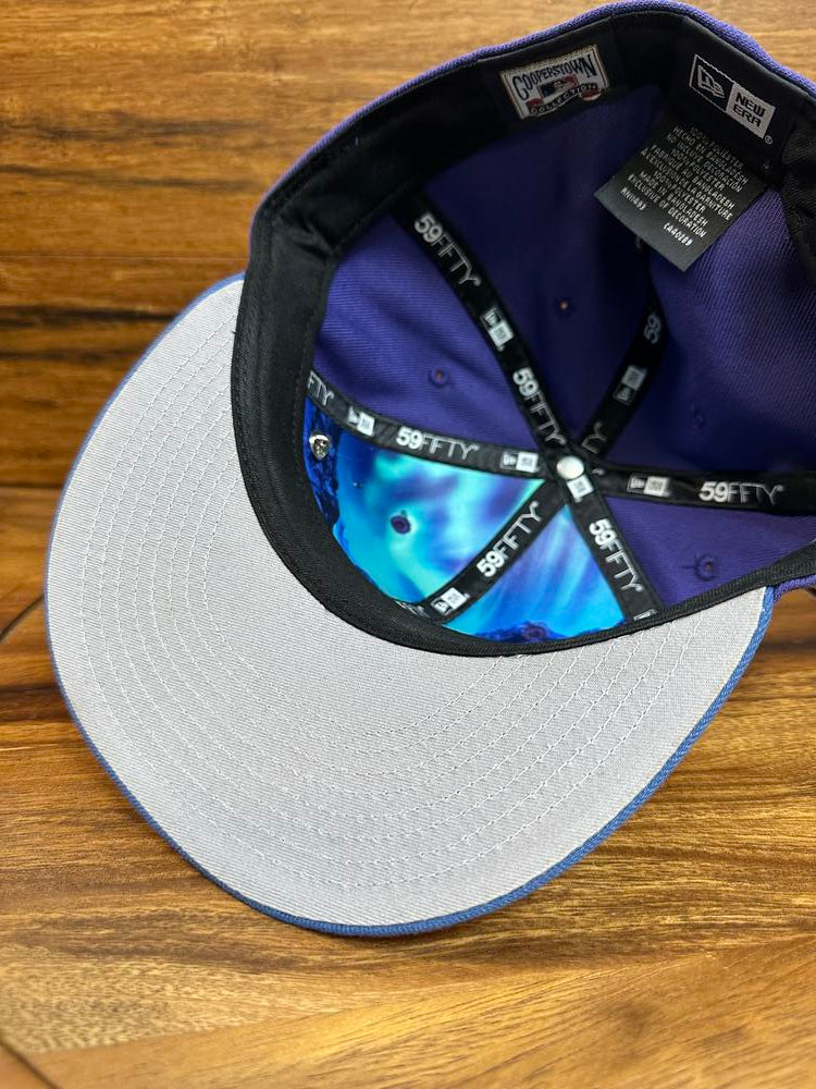 New Era Hat Club Exclusive Pittsburgh Pirates Fitted Hat Purple