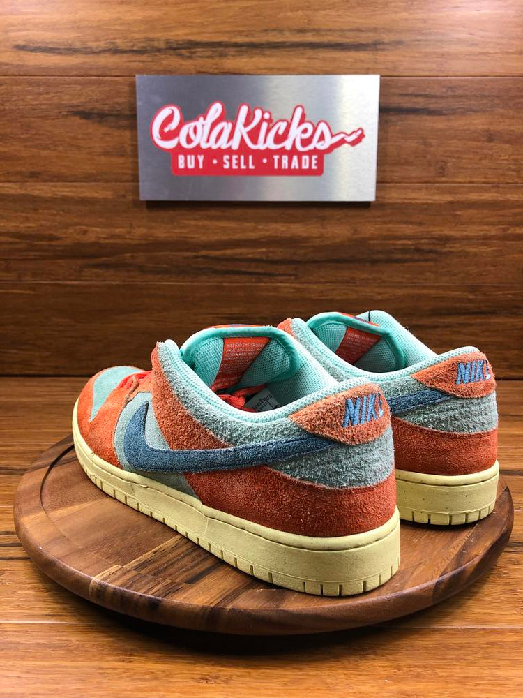 Nike SB Dunk Low Orange Emerald Rise