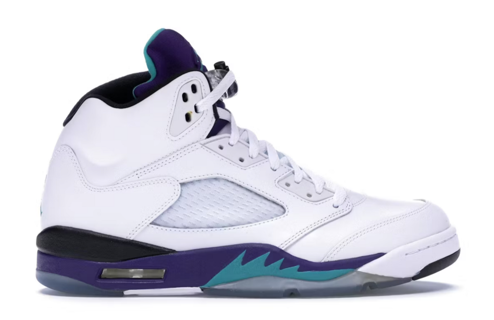 Jordan 5 Retro Grape (2013)(Sole discoloration)