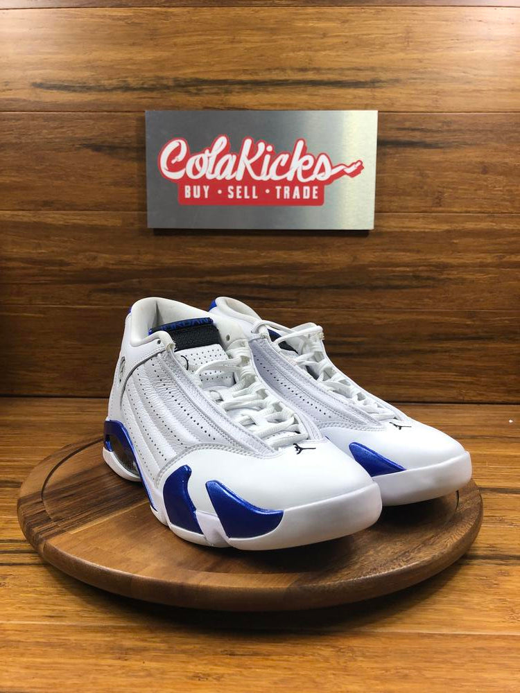 Jordan 14 Retro White Hyper Royal