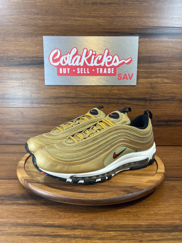 Nike air max hotsell 97 gold for sale