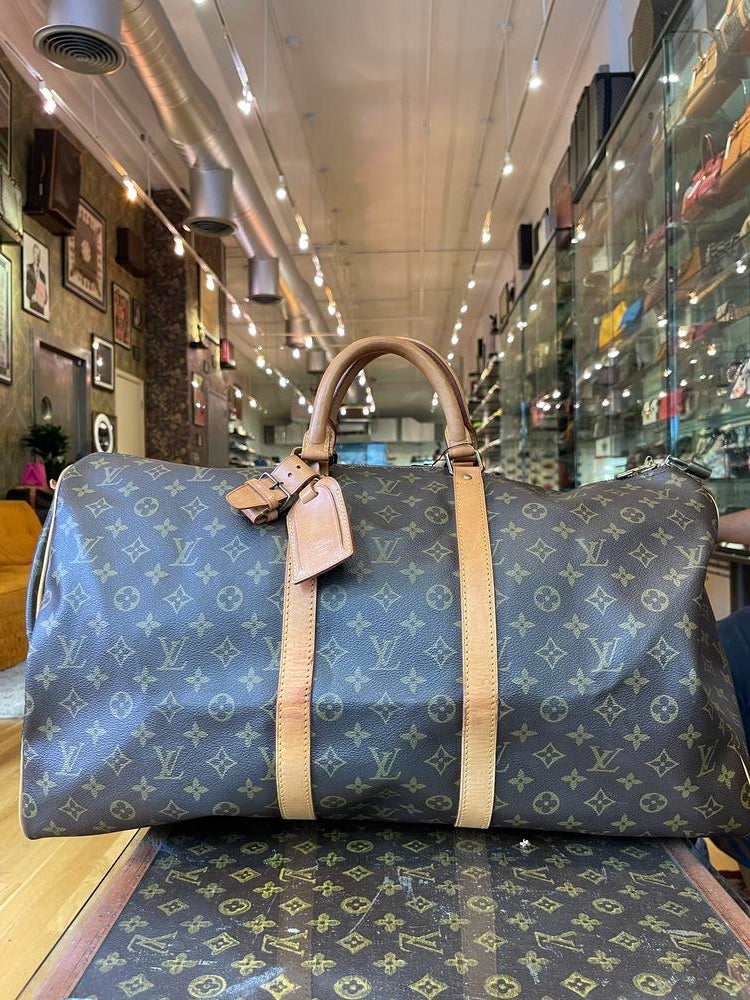 Louis Vuitton Monogram Keepall 55