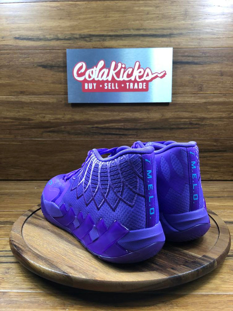 PUMA MB.01 Purple Queen City shops LaMelo Ball Youth size 5.5Y