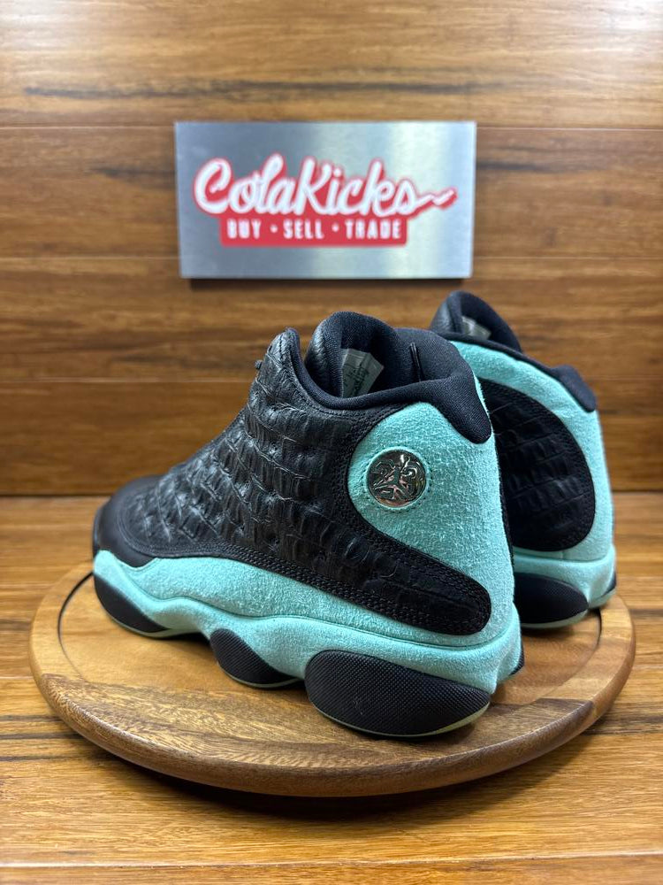 Jordan 13 Retro Black Island Green