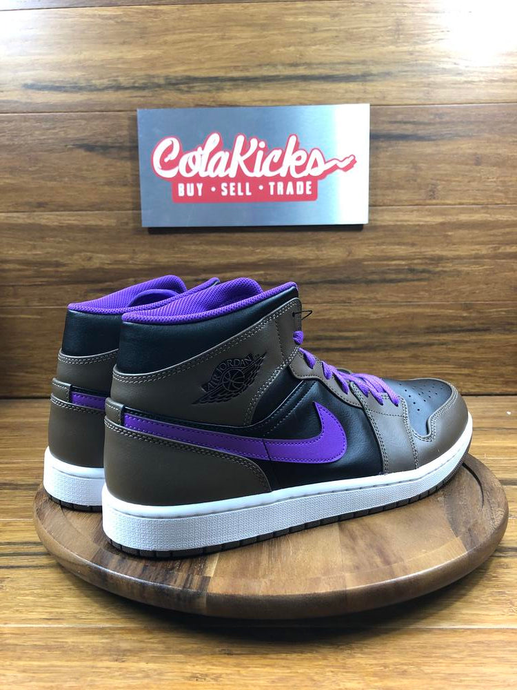 Jordan 1 Mid Purple Mocha