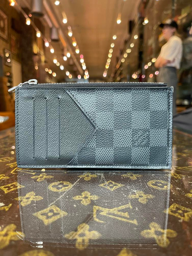 Louis Vuitton Graphite Damier Zippy Cardholder