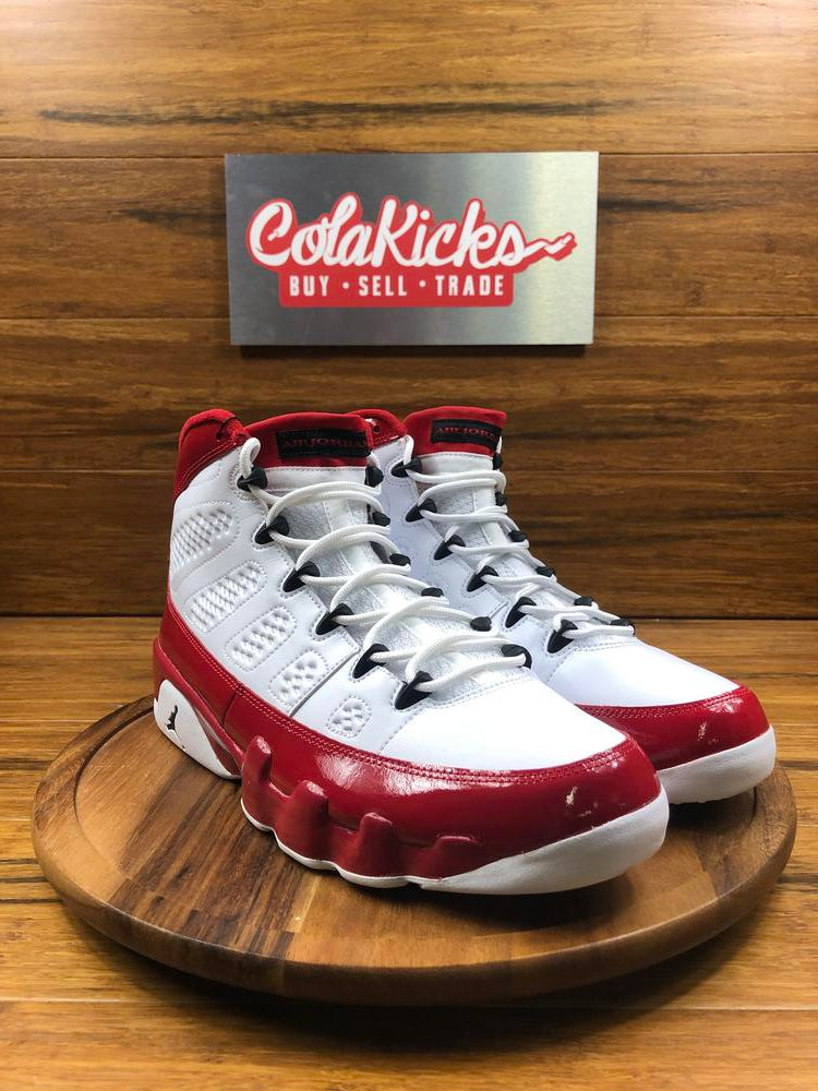 Jordan 9 Retro White Gym Red