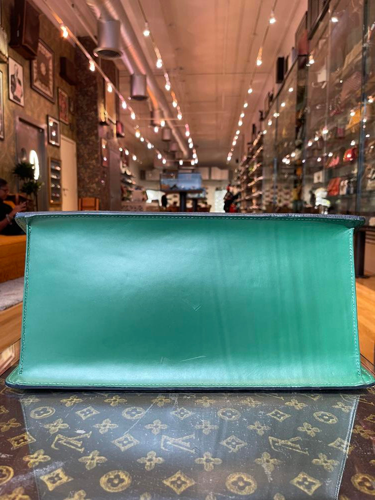 Louis Vuitton Green Epi Riviera