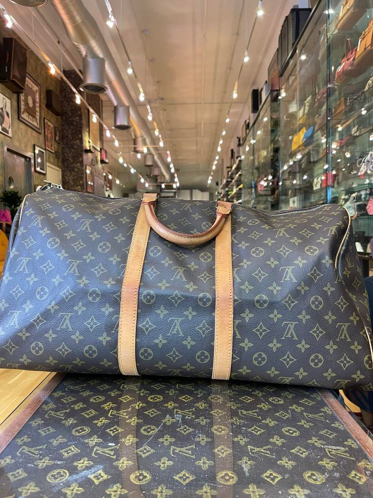 Louis Vuitton Monogram Keepall 55