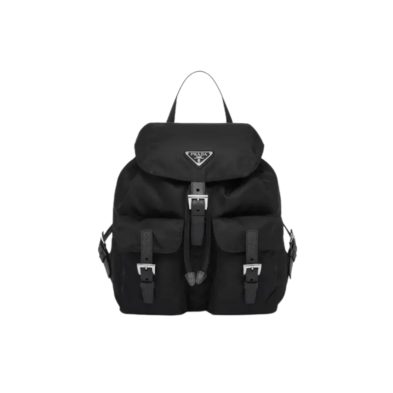 Prada Re-Nylon Small Backpack Black