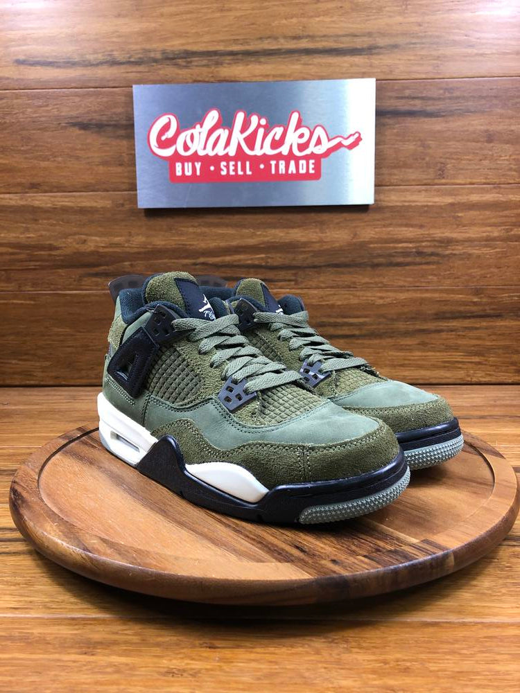 Jordan 4 Retro SE Craft Medium Olive (GS)