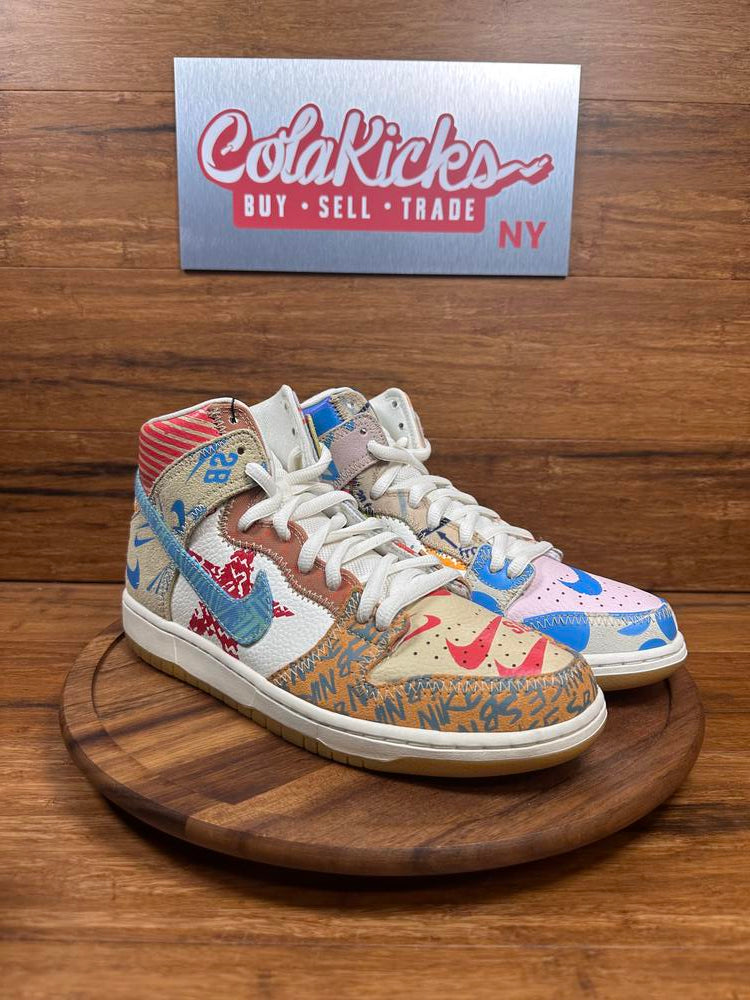 Nike SB Dunk High Thomas Campbell What the Dunk