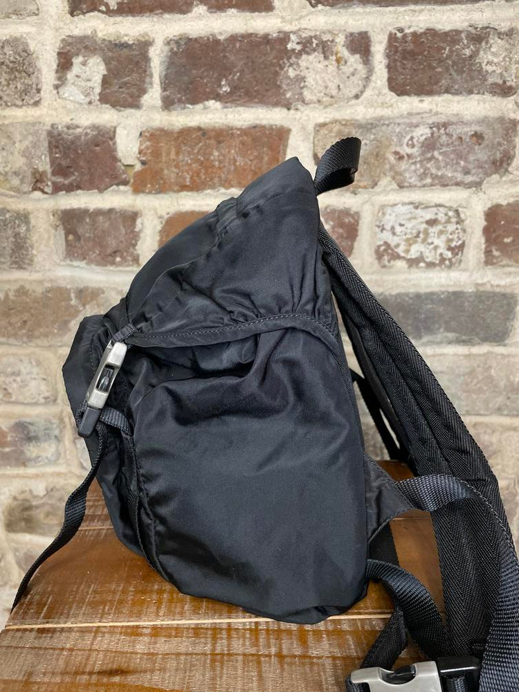 Prada Black Nylon Backpack