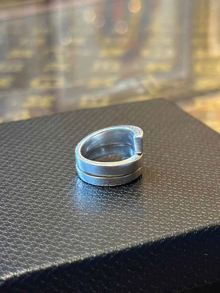 Gucci Sterling Silver Snake Ring