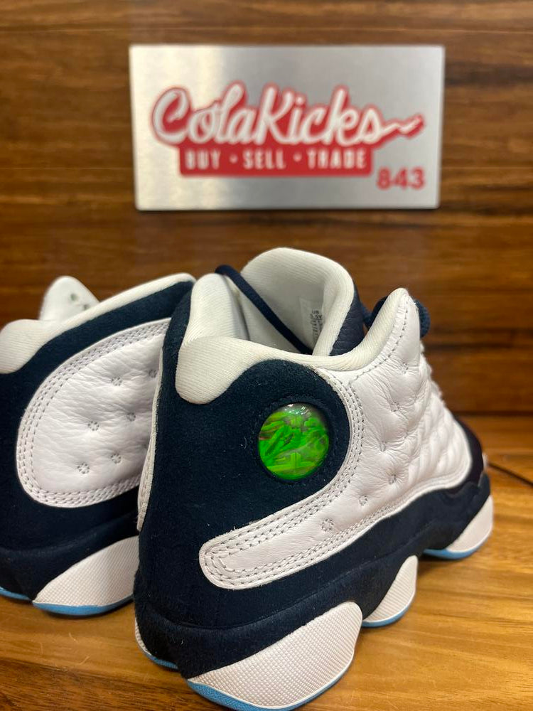 Jordan 13 Retro White Obsidian Powder Blue (GS)