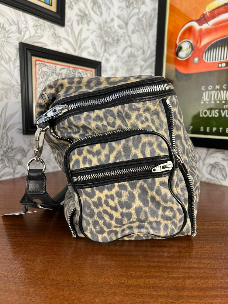 Alexander Wang Cheetah Print Shoulder Bag w/ Dustbag