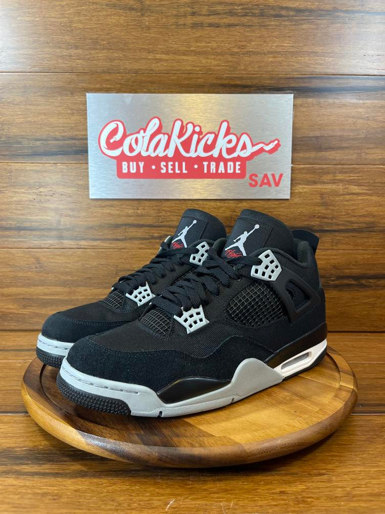 Jordan 4 Retro SE Black Canvas