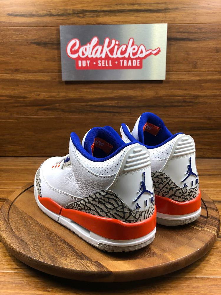 Jordan 3 retro knicks deals