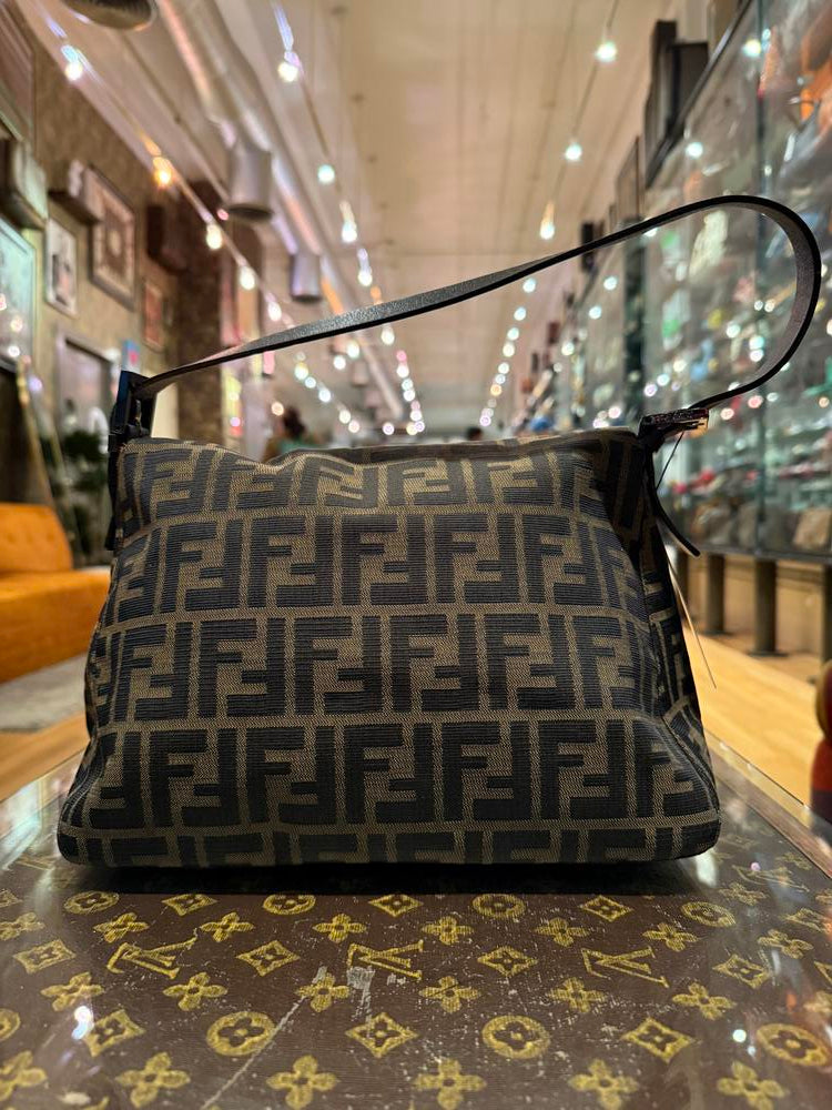 Fendi FF Mamma Baguette Brown