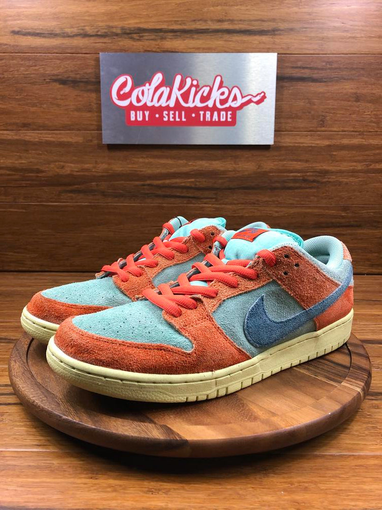 Nike SB Dunk Low Orange Emerald Rise