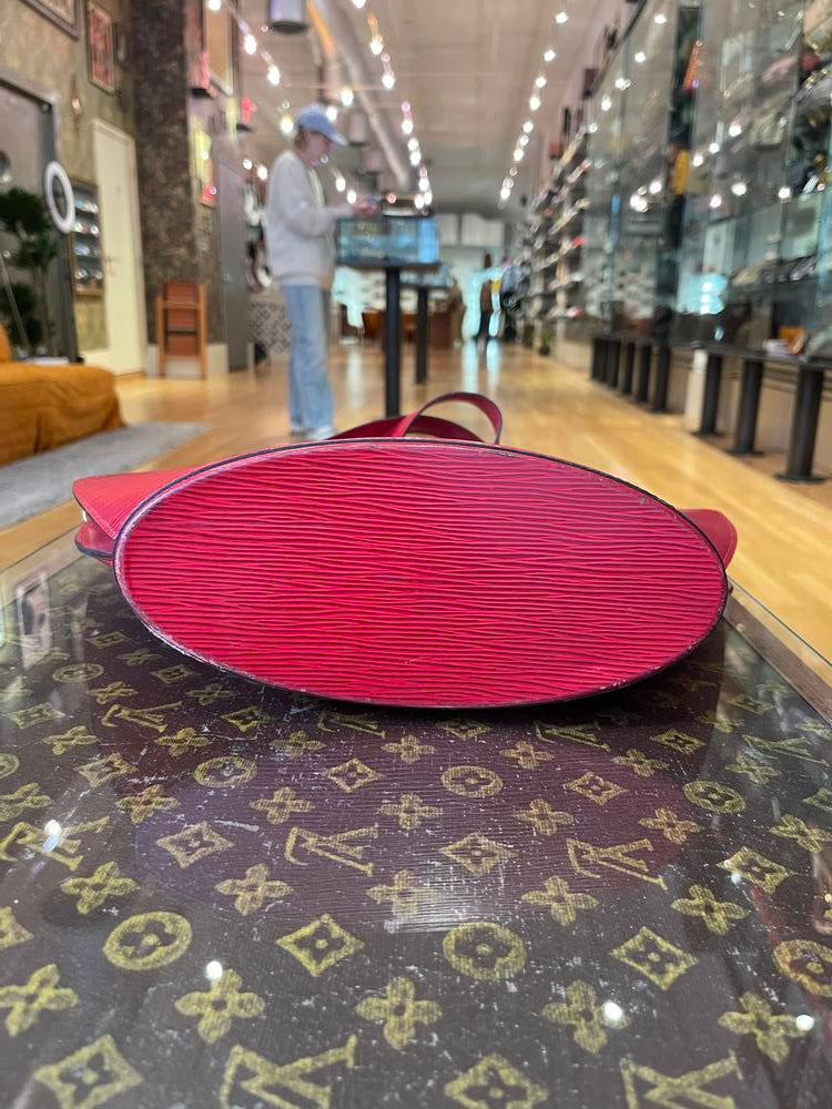 Louis Vuitton Red Epi Saint Jacques PM