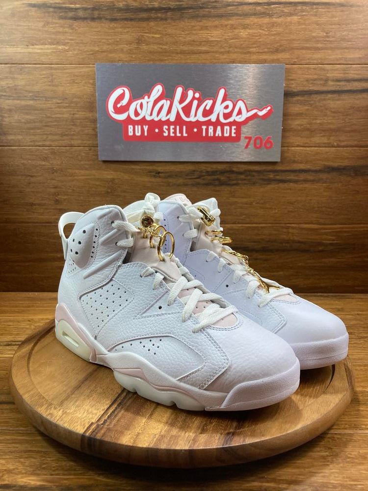 Jordan 6 Retro Gold Hoops (Women's)