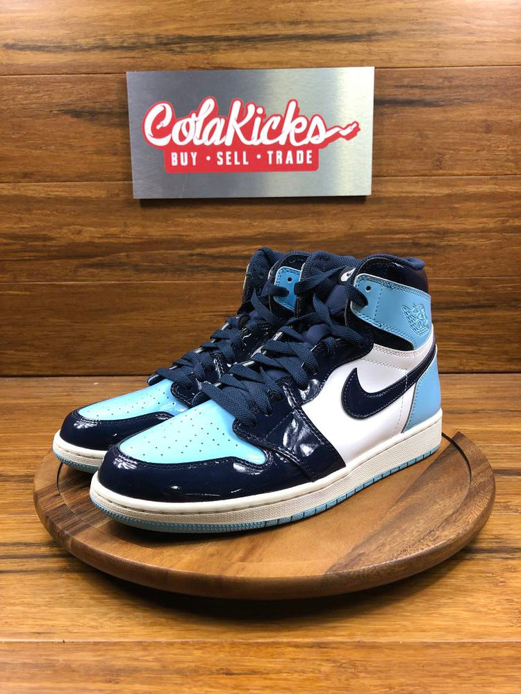 Jordan retro 1 shop high unc patent