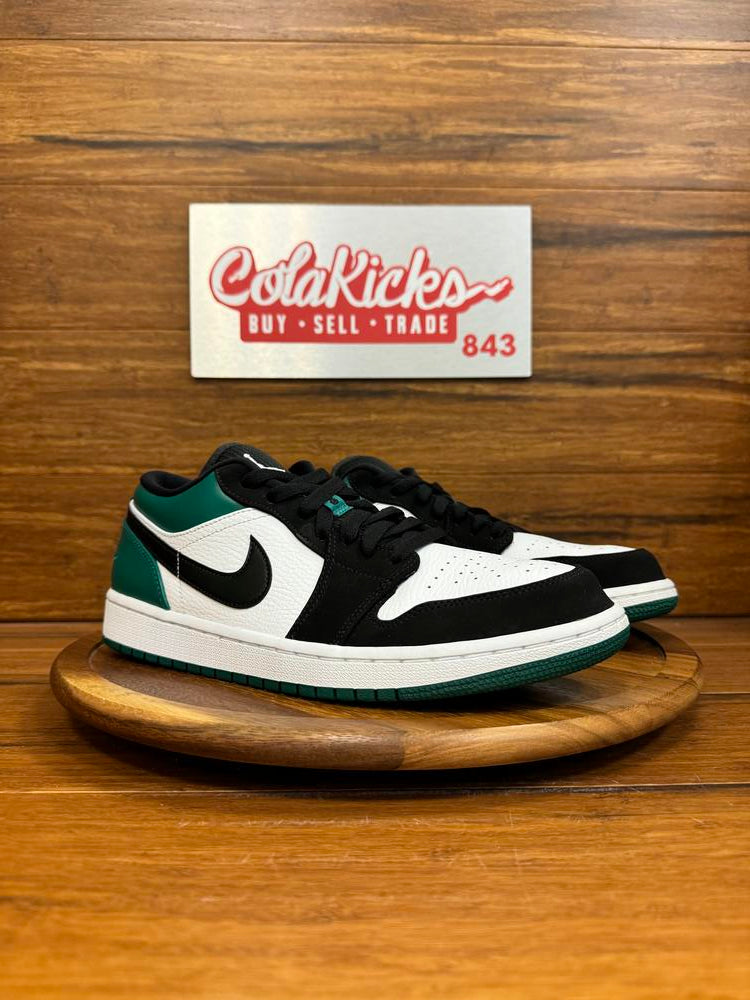 Jordan 1 Low White Black Mystic Green