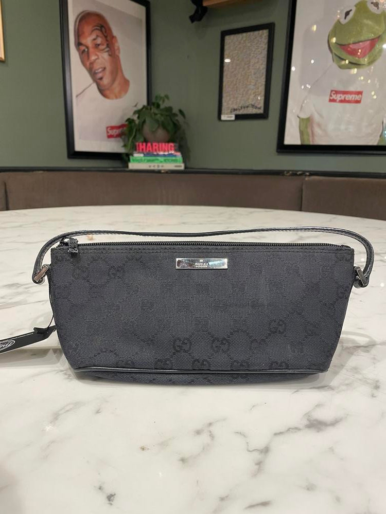 Gucci Black Pochette with Dustbag