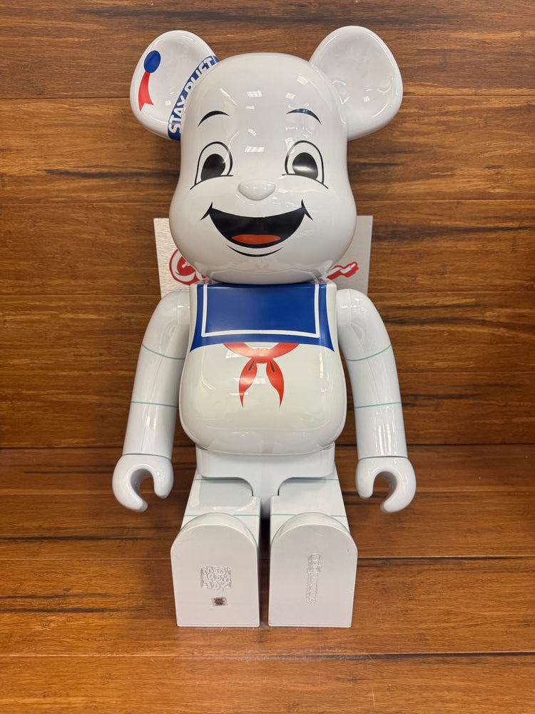 Bearbrick x Ghostbusters Stay Puft Marshmellow Man 1000%