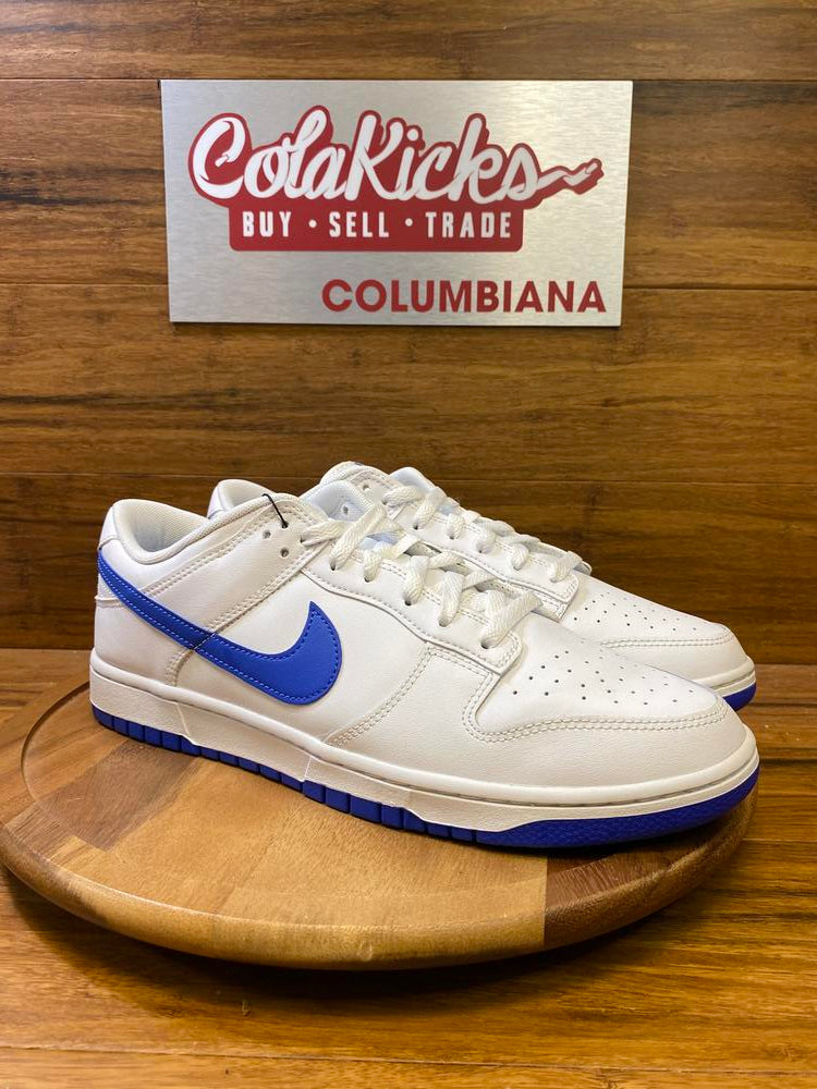 Nike Dunk Low White Hyper Royal