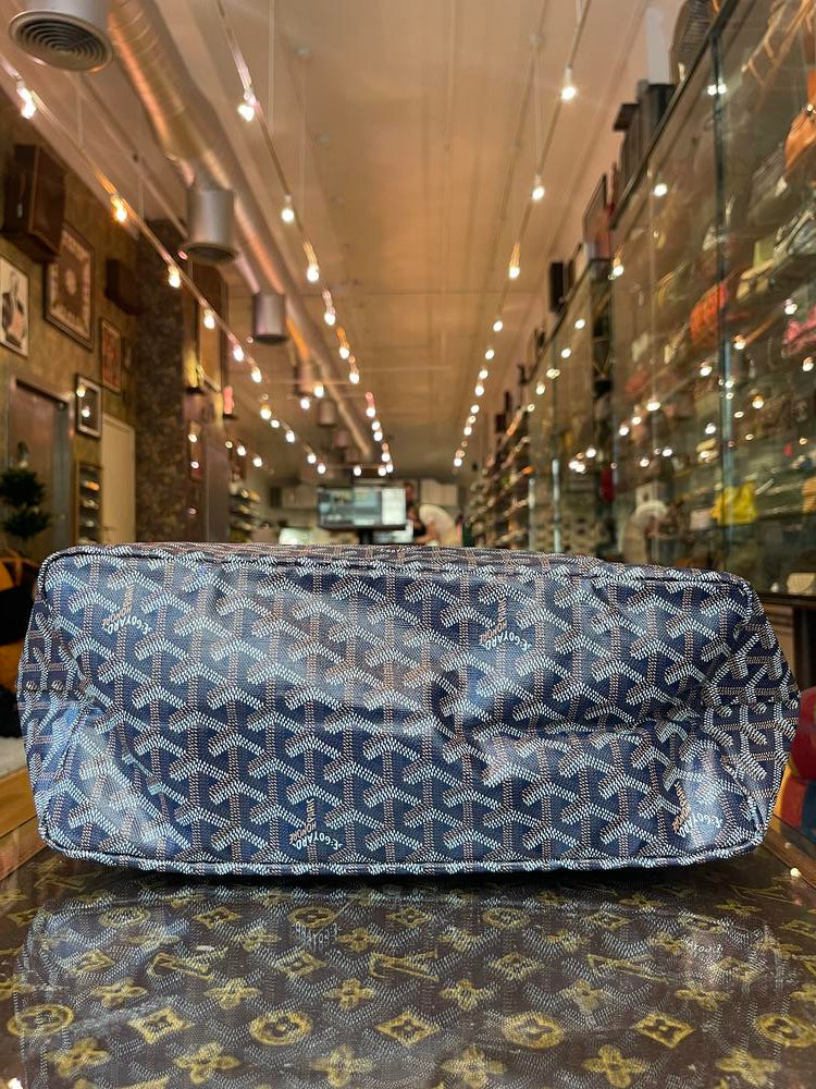 Goyard St. Louis PM Blue w/ Pouch