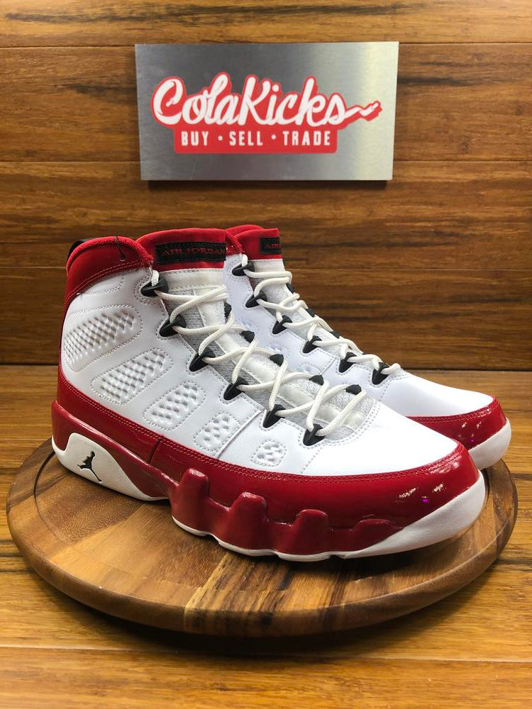 Jordan 9 Retro White Gym Red