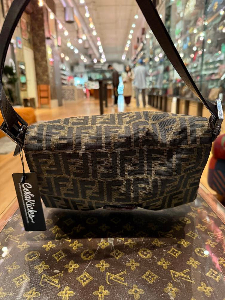 Fendi FF Mamma Baguette Brown