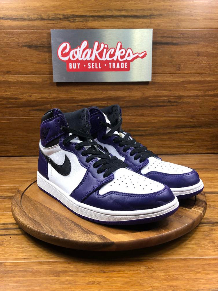 Jordan 1 Retro High Court Purple White