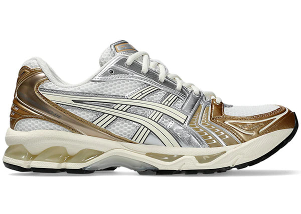 ASICS GEL-Kayano 14 White Cream Gold (Women's)