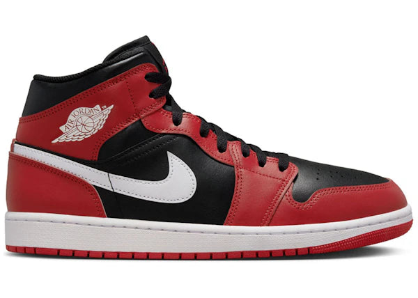 Jordan 1 Mid Gym Red Black White (2024)