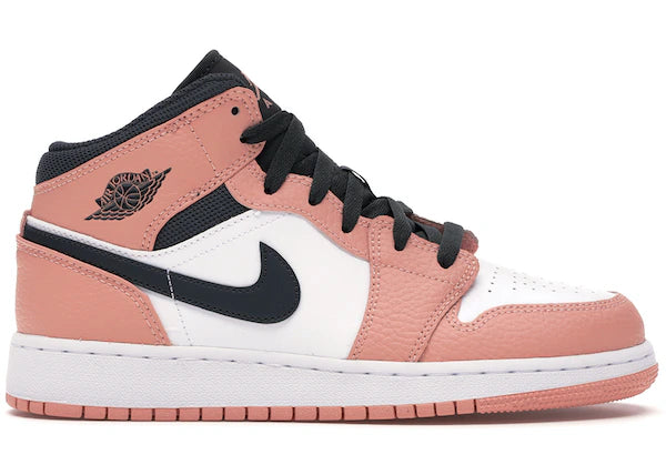 Jordan 1 Mid Pink Quartz (GS)